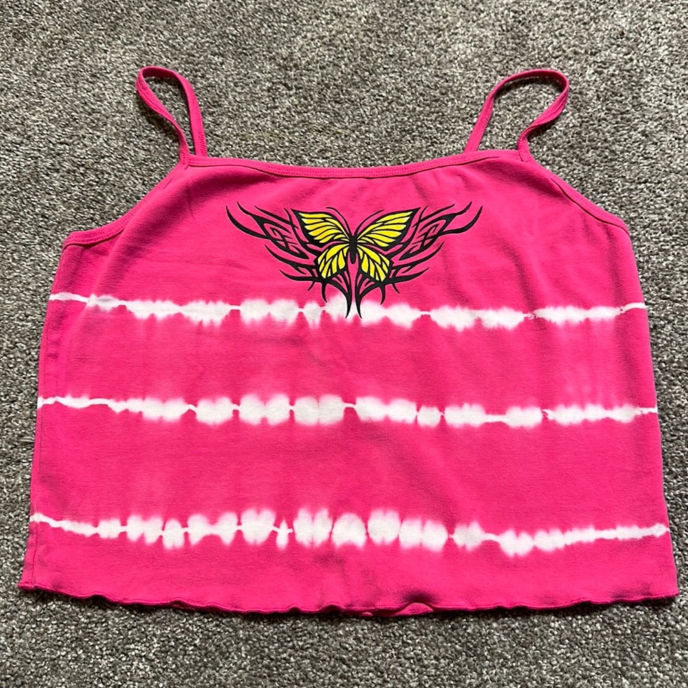 tie dye tank top